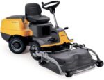Stiga Park 300 LC Frontmäher Aufsitzrasenmäher mit 414 cc Benzinmotor, 85 cm Combi QuickFlip Mähdeck, Knicklenkung, Hydrostatgetriebe