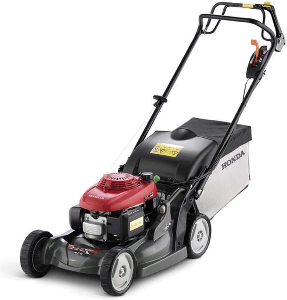 51E9rt5D9SL._AC_SL1066_-1.jpg Benzin-Rasenmäher Honda HRX 476C HY, Schnittbreite 47 cm, Schnitthöhe 25-79 mm, max. Rasenfläche 1500 m², Grasfangkorb 69 L, robustes Polymergehäuse, – Bild 1