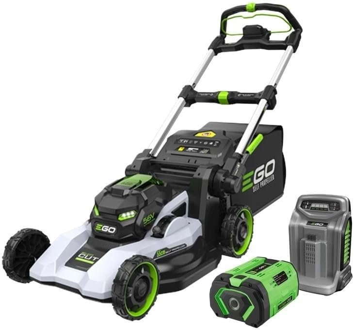 51qTcjinhgL._AC_.jpg EGO Lm2236e-sp Rasenmäher 55cm mit Radantrieb KIT inkl. Akku & Ladegerät – Bild 1