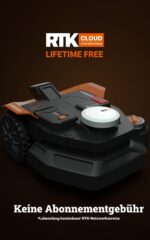 WORX Landroid Vision Cloud WR312E 2WD Mähroboter ohne Begrenzungskabel für 1200 m² (KI-Hinderniserkennung, Vslam+ RTK Cloud Navigationg, – Bild 5