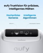 eufy E15 Mähroboter ohne Begrenzungskabel, Garten bis 800m², Keine Signalausfälle, Kein RTK, TrueVision Technologie, Smart-Navigation, – Bild 4
