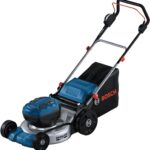 Bosch Professional 18V System Akku-Rasenmäher GRA 18V2-46 (Schnittbreite: 46 cm, 6-stufige Höheneinstellung, 60-Liter-Textil-Grasfangkorb, inkl. 2 x