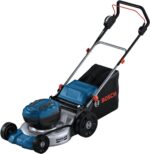 Bosch Professional 18V System Akku-Rasenmäher GRA 18V2-46 (Schnittbreite: 46 cm, 6-stufige Höheneinstellung, 60-Liter-Textil-Grasfangkorb, inkl. 2 x