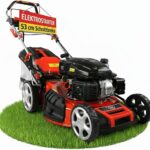 Hecht 5-IN-1 Benzin Rasenmäher – leistungsstarker 4 Takt Eco Motor 4,4 kW (6,0 PS) – Elektrostart – 53 cm Schnittbreite – 75 l Fangkorb – Radantrieb