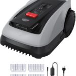 ECOVACS Goat O600 RTK Care Kit Mähroboter Ohne Begrenzungskabel, 600 m², RTK+Vision-Navigation, Rasenmähroboter, KI-Hindernisvermeidung, App
