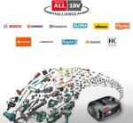 Bosch Akku-Mähroboter Visimow18v-100 (für Rasenflächen bis 100 m², Schnittbreite: 16 cm, Schnitthöhe: 20-60 mm, mit Ersatzmessern, inkl. Akku und – Bild 2