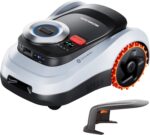 Segway Navimow i208 LiDAR + Garage M, Mähroboter ohne Begrenzungskabel für 800 m², bis 45% Steigung, Solid-State LiDAR + Vision, Auto. Kartieren,