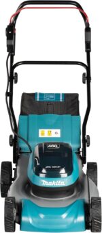 Makita Dlm466pt2 Akku-Rasenmäher 2x18V / 5,0 Ah, 2 Akkus + Doppelladegerät – Bild 2