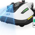 MAMMOTION Yuka mini 2 800 LiDAR Mähroboter ohne Begrenzungskabel für 800m², ohne RTK, 360°3D LiDAR+ KI-Vision,Große RWD für 45% Steigungen,