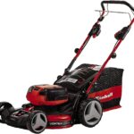 Einhell Akku-Rasenmäher GP-cm 36/47 S HW Li Kit Power X-Change (36 V, 47 cm Schnittbreite, bis 700 m², Brushless, Radantrieb, 75 L Fangkorb, inkl. 4X