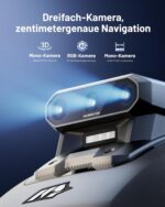 MAMMOTION Yuka mini 2 500 Mähroboter ohne Begrenzungskabel, Garten bis 500m², Kein RTK, Kein Signalabbruch, KI TrueVision-Navigation, DropMow, 45% – Bild 2