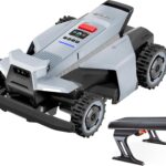 Segway Navimow X420 Mähroboter ohne Begrenzungskabel mit Garage X (separater Versand) für 2000 ㎡, Zero-Turn AWD für 84% Steigungen, Nrtk+360°