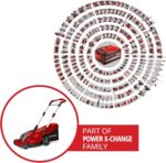 Einhell Akku-Rasenmäher RASARRO 36/42 Kit Power X-Change (36V, 42 cm Schnittbreite, bis 725 m², Brushless, 50L Fangkorb, Mulchfunktion, inkl. 2X – Bild 2