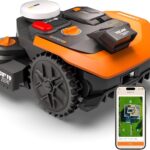 WORX Landroid Vision Cloud WR312E 2WD Mähroboter ohne Begrenzungskabel für 1200 m² (KI-Hinderniserkennung, Vslam+ RTK Cloud Navigationg,