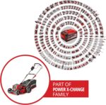 Einhell Akku-Rasenmäher GP-cm 36/47 S Li BL Kit Power X-Change (36 V, 47 cm Schnittbreite, bis 700 m², Brushless, 65 L Fangkorb, Radantrieb, inkl. 4X – Bild 2