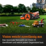 WORX Landroid Vision M800 WR208E.1 - Mähroboter ohne Begrenzungskabel für Gärten bis 800m², AI Rasenmäher Roboter (wlan & Bluetooth, aktive – Bild 3
