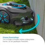 Gardena smart Sileno Sense 600 m² Mähroboter: Technologie ohne Begrenzungskabel, Mähen mit KI, Eingebaute Kamera (19942-20) – Bild 4