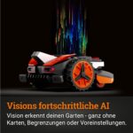 WORX Landroid Vision M800 WR208E.1 - Mähroboter ohne Begrenzungskabel für Gärten bis 800m², AI Rasenmäher Roboter (wlan & Bluetooth, aktive – Bild 4