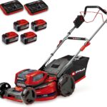 Einhell Akku-Rasenmäher GP-cm 36/52 S Li BL Kit Power X-Change (36 V, 52 cm Schnittbreite, bis 1200 m², Brushless, 65 L Fangkorb, Radantrieb, inkl.