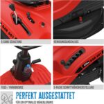Güde 95451 Aufsitzrasenmäher GAR 601 (4-Takt Power Engine, 150 L Fangsack, 5-fache zentrale Schnitthöhenverstellung) – Bild 5