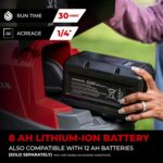 Honda Hrn-bv 53,3 cm Akku-Rasenmäher, selbstfahrend, mit variabler Geschwindigkeit mit 1,9 Bushel-Kapazität, leicht zu entfernender Grasbeutel, – Bild 3