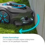 Gardena smart Sileno Sense 400 m² Mähroboter: Technologie ohne Begrenzungskabel, Mähen mit KI, Eingebaute Kamera (19941-20) – Bild 4