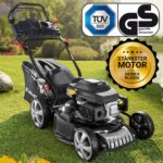 BRAST Benzin Rasenmäher mit Antrieb | 5,2kW(7PS) | Elektrostart | 48cm Schnittbreite | viele Modelle | TÜV | 4 Takt OHV Motor | 30-80mm Schnitthöhe | – Bild 2