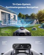 MAMMOTION Yuka mini 2 500 Mähroboter ohne Begrenzungskabel, Empf. 500 m², Kein RTK, Kein Signalabbruch, KI TrueVision-Navigation, – Bild 2