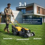 Stiga Combi 53 S a Benzin-Rasenmäher, 166 cm³, 51 cm, 60 L Fangkorb – Selbstfahrend, 3-in-1 Mähsystem – Rasenflächen bis 1.800 m² – Bild 5