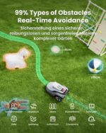TerraMow V600 Mähroboter ohne Begrenzungskabel mit Garage, Tri-AI Vision-Technologie ohne Kabel-/RTK-Signalprobleme, DropMow automatische Kartierung – Bild 4