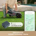 Mova LiDAX Ultra 1600 Mähroboter ohne Begrenzungskabel mit 4G, Empf. 1600 m², ohne RTK & automatische Kartenerstellung per 3D-LiDAR mit 360° – Bild 5