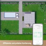 dreame Intelligenter Mähroboter A1 Pro ohne Begrenzungskabel, 360°3D LiDAR, Drahtloser Umfang, 2000m², App-Steuerung, OmniSenseTechnologie, Intuitive – Bild 2