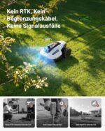 MAMMOTION Yuka mini 2 800 LiDAR Mähroboter ohne Begrenzungskabel für 800m², ohne RTK, 360°3D LiDAR+ KI-Vision,Große RWD für 45% Steigungen, – Bild 5