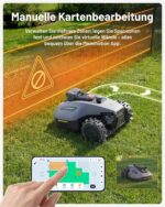 MAMMOTION Yuka mini 2 500 Mähroboter ohne Begrenzungskabel, Garten bis 500m², Kein RTK, Kein Signalabbruch, KI TrueVision-Navigation, DropMow, 45% – Bild 3