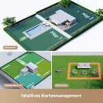 dreame Intelligenter Mähroboter A1 Pro ohne Begrenzungskabel, 360°3D LiDAR, Drahtloser Umfang, 2000m², App-Steuerung, OmniSenseTechnologie, Intuitive – Bild 5