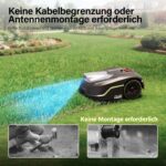 SUNTEK SRM2025 Mähroboter ohne Begrenzungskabel, KI Pure Vision Rasenmäher Roboter für 250 m² mit automatischer Kartierung, 35% Steigung, – Bild 3