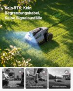 MAMMOTION Yuka mini 2 500 Mähroboter ohne Begrenzungskabel, Empf. 500 m², Kein RTK, Kein Signalabbruch, KI TrueVision-Navigation, – Bild 3