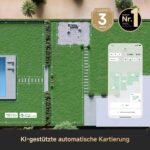 Dreame A2 1200 Mähroboter – kabellos ohne RTK, für Flächen bis zu 1200 m², mit 360° 3D-LiDAR & KI-Vision, Steigfähigkeit bis zu 50% (26,5°), – Bild 2