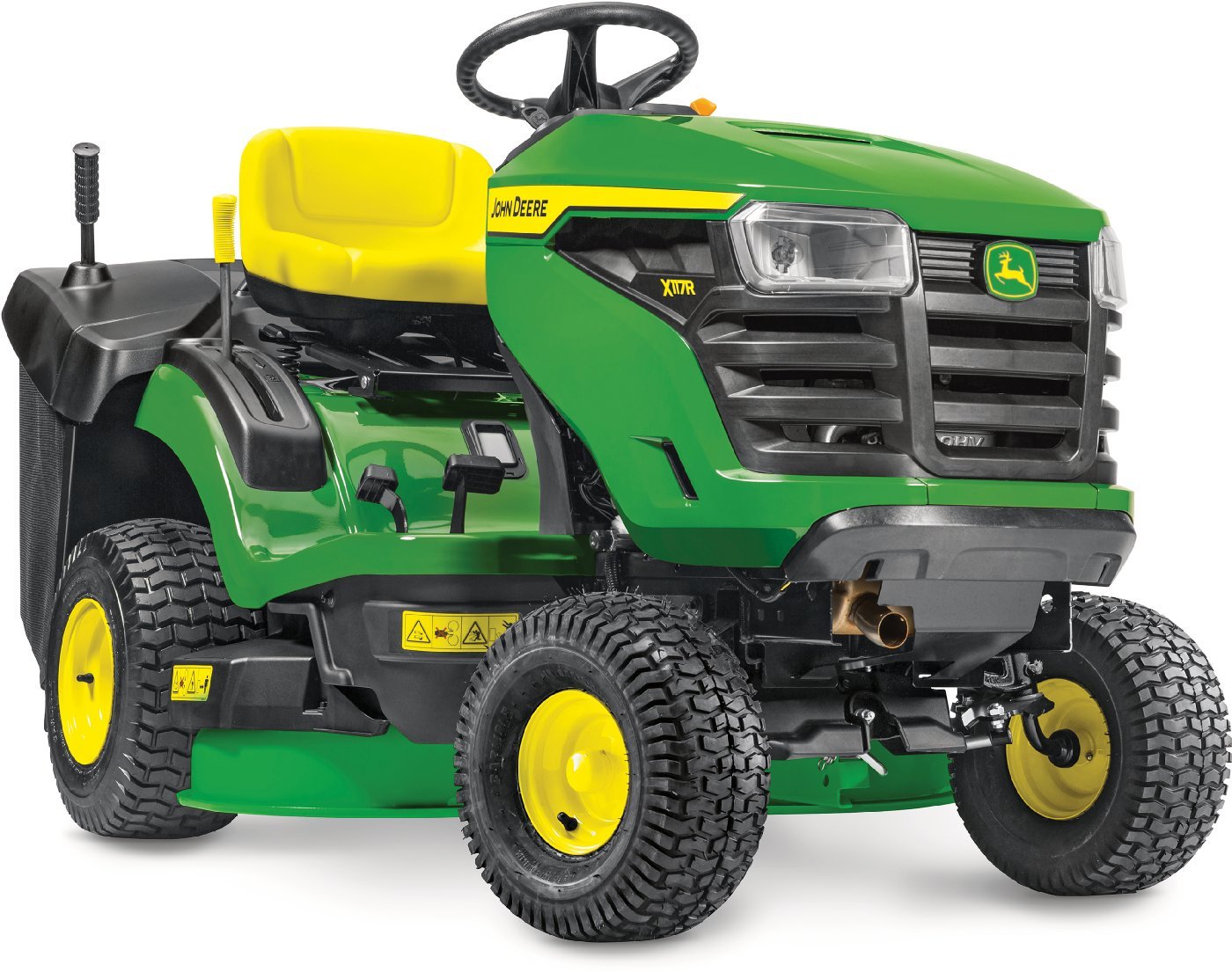 John_Deere_X117R_20250227_ced9330a-74fa-45e3-a337-74a46c543298-3.jpg JOHN DEERE Rasentraktor X117R – Bild 1