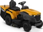 Stiga Rasentraktor Estate 598 W mit Mulchkit, Anhängerkupplung und Ladegerät